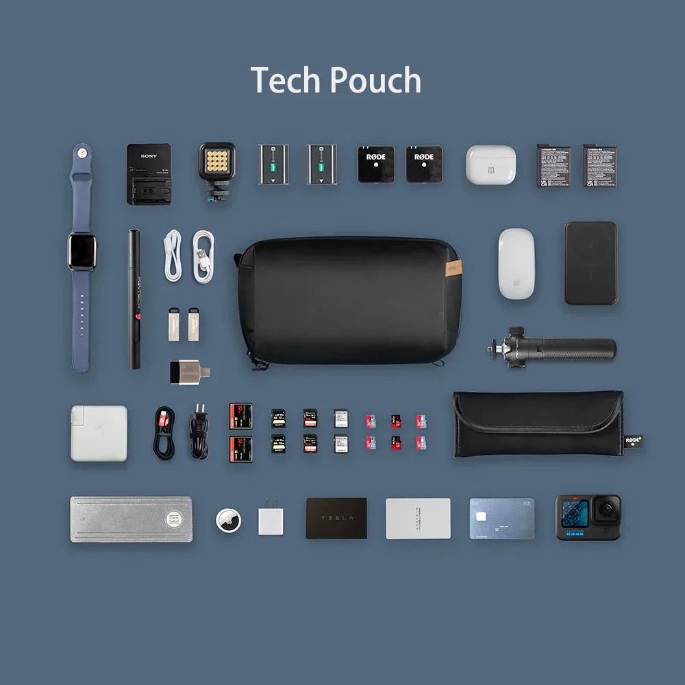 Pouch Waterproof Small Electronics Organizer Bag