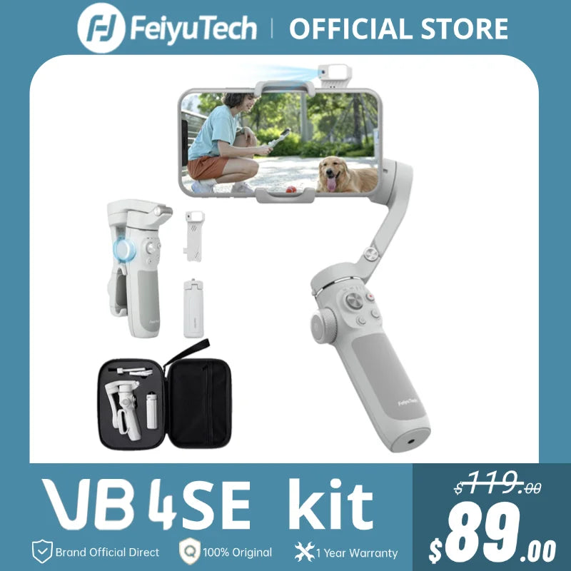 VB4SE Kit Gyro 3-Axis Mobile Gimbal Smartphone Stabilizer