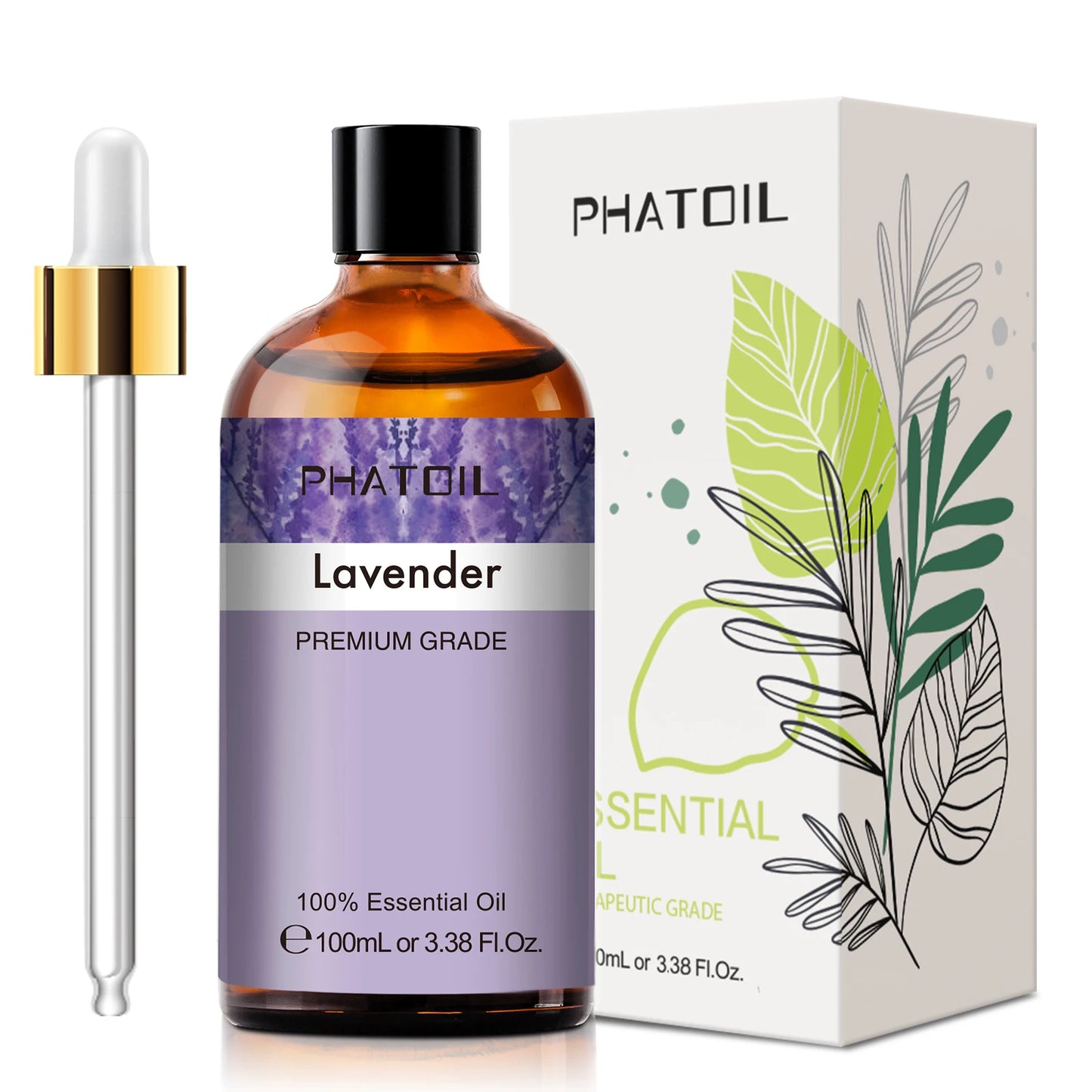 100ml Lavender Jasmine Vanilla Oil for Sleeping Relaxing Aromatherapy