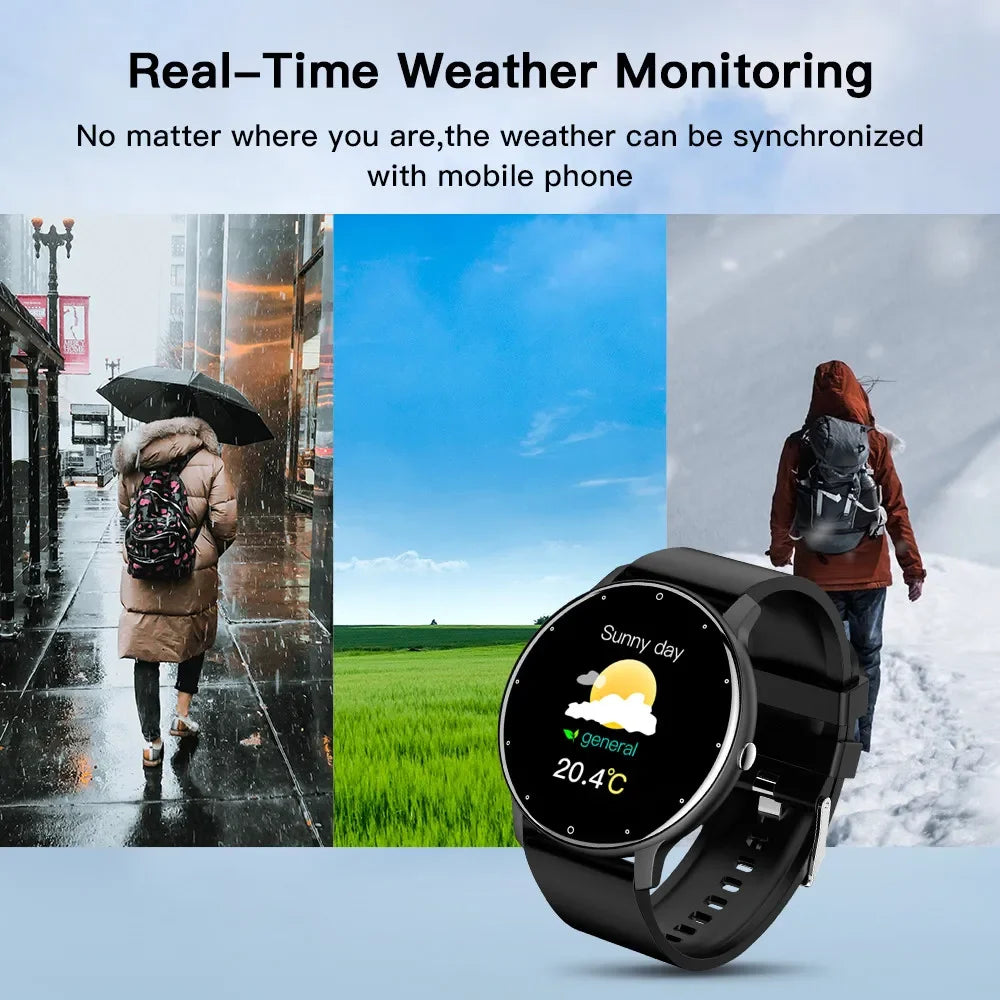 Smart Watch Bluetooth Smartwatch, Men Women Smartphone