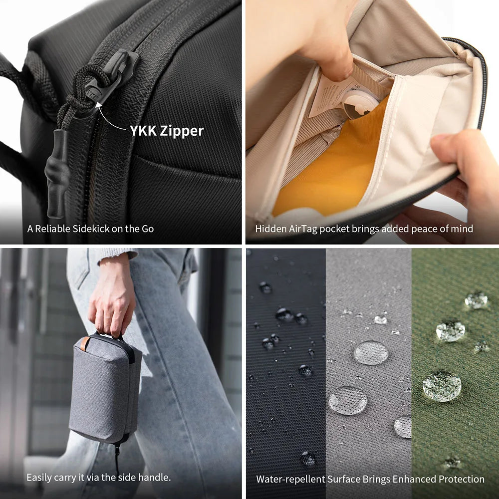 Pouch Waterproof Small Electronics Organizer Bag