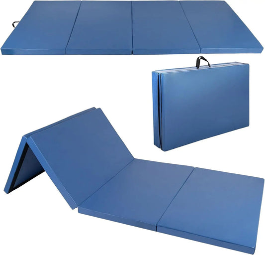 Aurora 4'x10'x2 Thick Folding Gymnastics  Yoga Mats