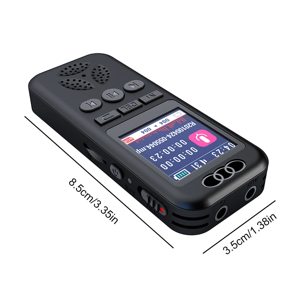 Digital Voice Recorder with Playback Voice Activated Audio Recorder