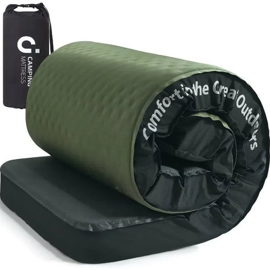 Camping Mattress 4 Ultra-Thick Self Inflating Sleeping Pad