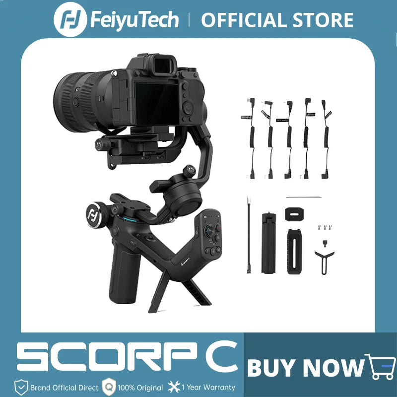 SCORP-C 3-Axis Handheld Gimbal Stabilizer Handle Grip