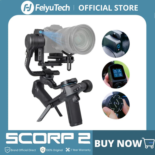 Camera Gimbal Stabilizer  Upgrade Joystick Touch Screen for Mirrorless DSLR Camera